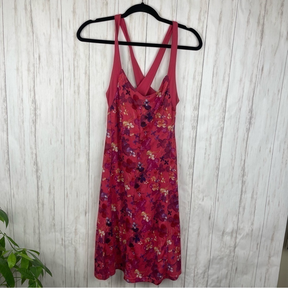Kuhl pink floral dress small